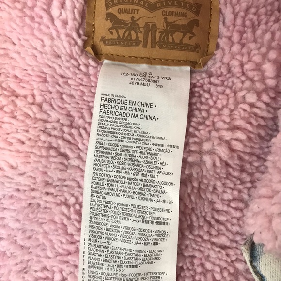 Levi’s fully lined jean jacket - Picture 6 of 11